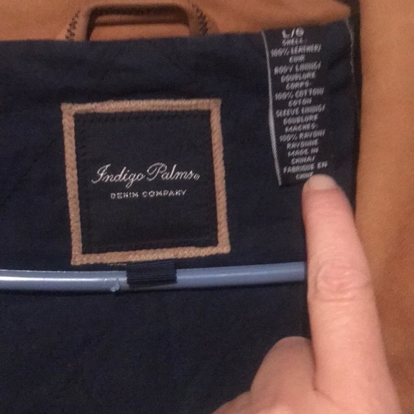 Leather blazer - Picture 2 of 2